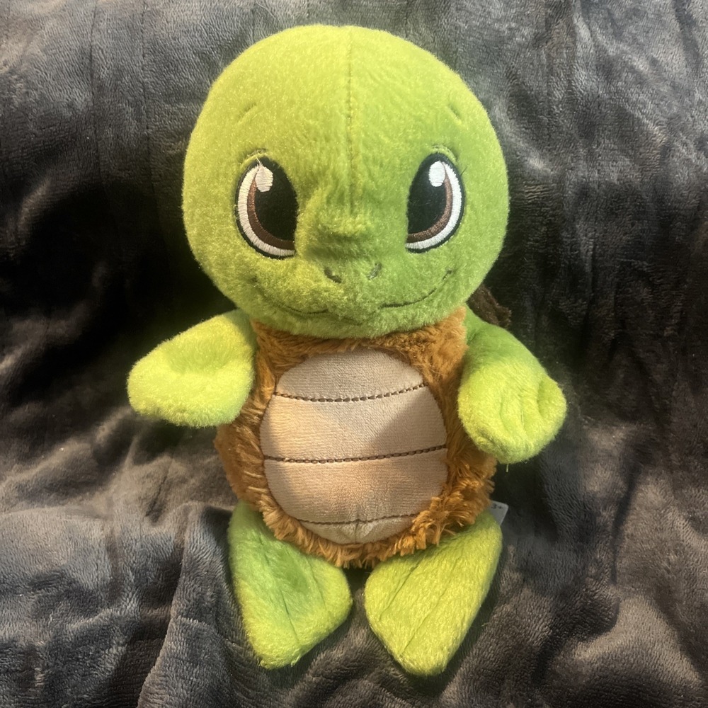 Fiesta Swaddle Babies Sea Turtle Stuffed Animal Green Plush Vernon Soft  9.5"
